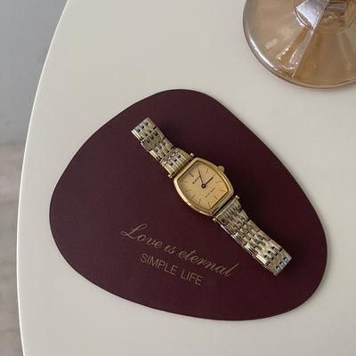 Retro Wine Barrel Steel Watch Women