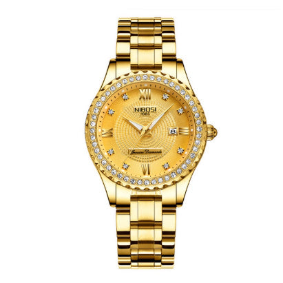 Women's Ultra-thin Automatic Mechanical Luminous Waterproof Quartz Watch