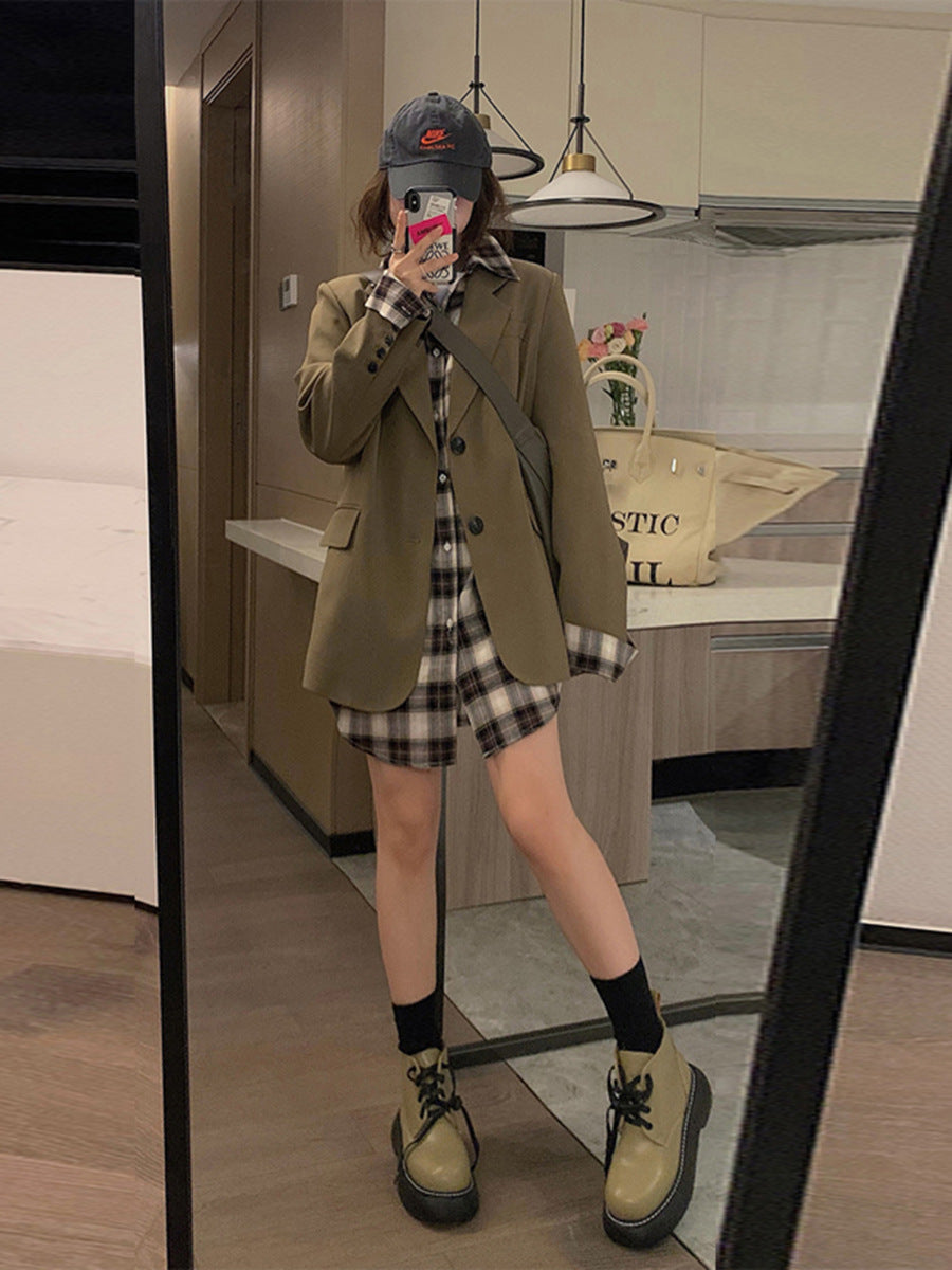 High-grade Fried Street Small Suit Jacket Korean Style