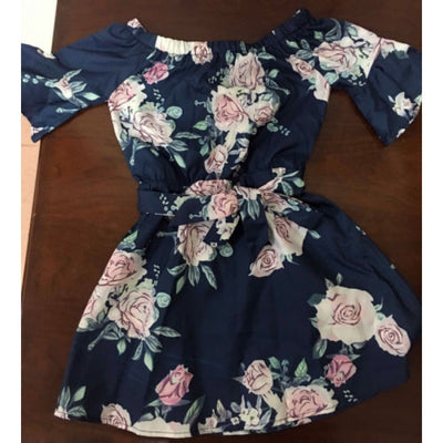 Sundress Birthday Kids Girls Dress Toddler Floral Baby