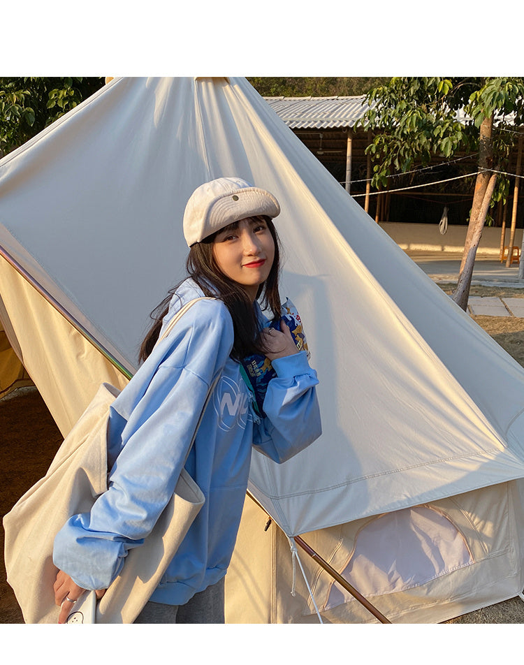 Women's Two Baseball Caps With Solid Color Soft Brim