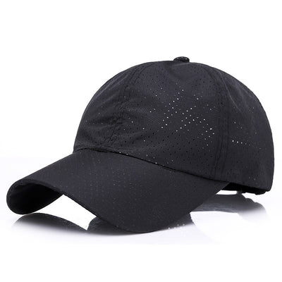 Summer Men's And Women's Fashion Korean Baseball Caps New Casual Sunscreen Sunshade Board Punching And Breathable Caps
