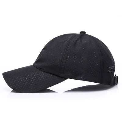 Summer Men's And Women's Fashion Korean Baseball Caps New Casual Sunscreen Sunshade Board Punching And Breathable Caps