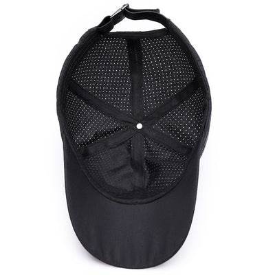 Summer Men's And Women's Fashion Korean Baseball Caps New Casual Sunscreen Sunshade Board Punching And Breathable Caps