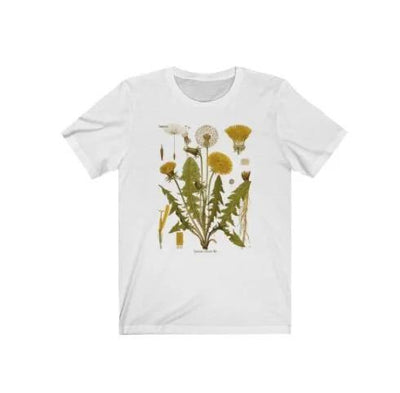 Dandelion Botanical Graphic Tshirt Hiking Shirt