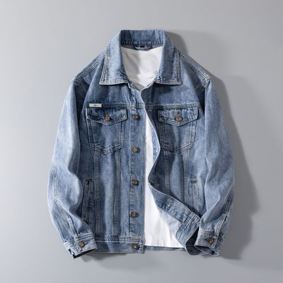 Heavy Industry Retro Denim Jacket Men