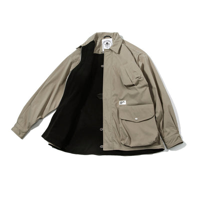 Multi-pocket Retro Work Jacket Men