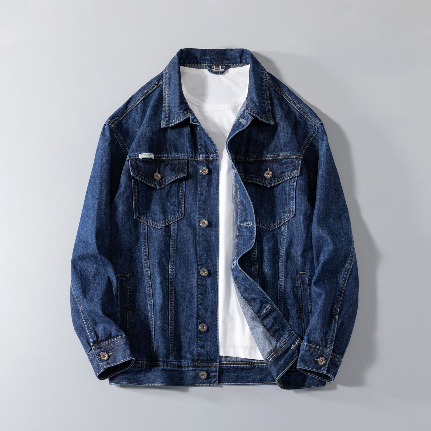 Heavy Industry Retro Denim Jacket Men