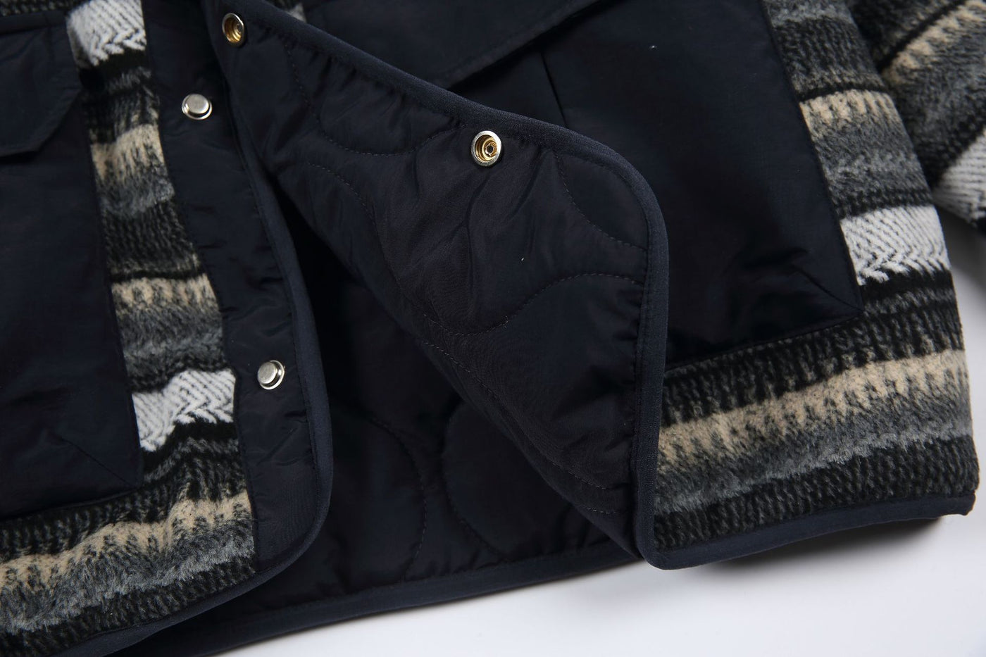 Japanese Winter Fashion Wear Woolen Cotton Clothes On Both Sides