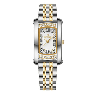 Affordable Luxury Fashion Waterproof Women's Square Quartz Wrist Watch