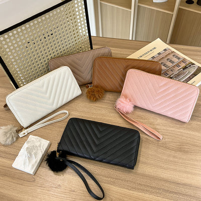 Fashionable Multi Card Pocket Long Wallet