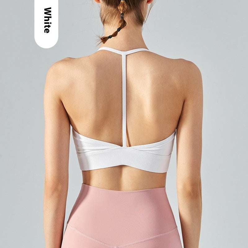 Shockproof Sports Underwear With Chest Pad Yoga Workout Vest