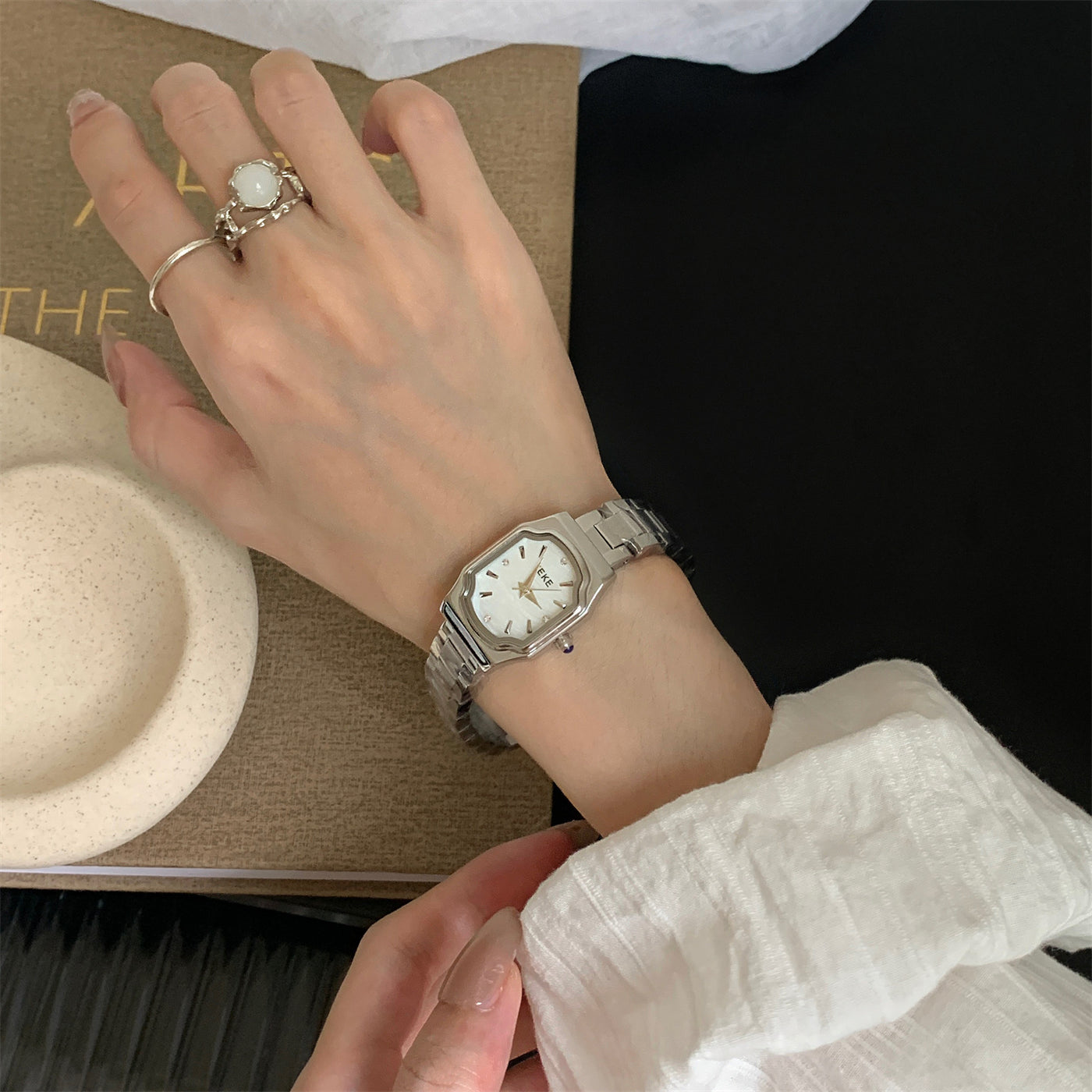 Small Square Watch Watch Women's Ins Simple All-match