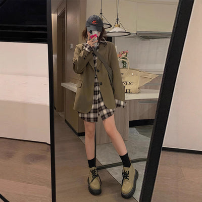 High-grade Fried Street Small Suit Jacket Korean Style