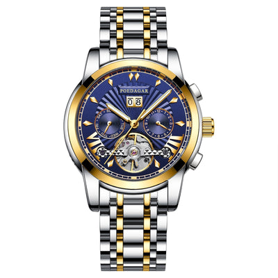 Waterproof Multifunctional Men's Automatic Mechanical Watch