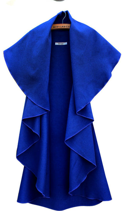 Women's High-grade Woolen Coat Cape Vest For Women