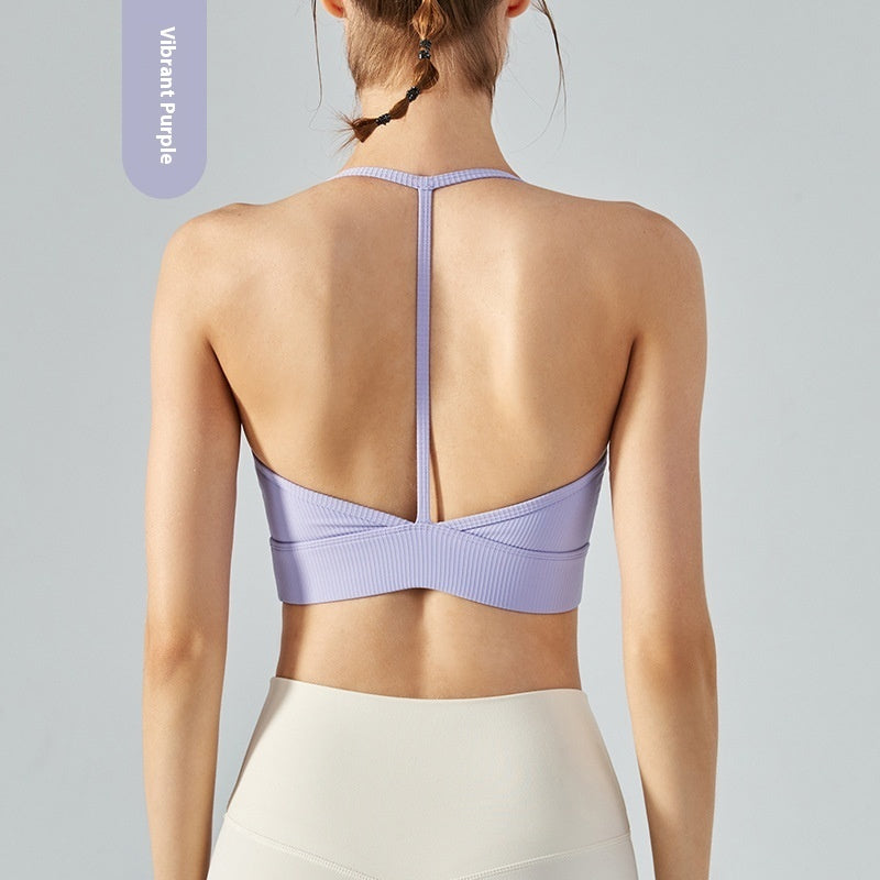Shockproof Sports Underwear With Chest Pad Yoga Workout Vest