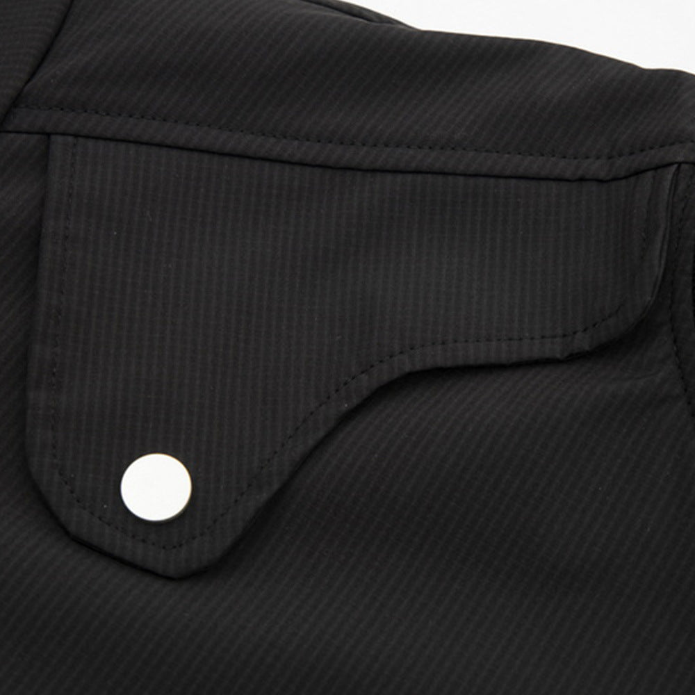 Stand Collar Flying Jacket For Men