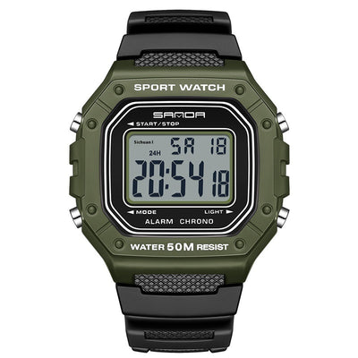 Swimming Waterproof Youth Electronic Watch Simple Alarm Clock