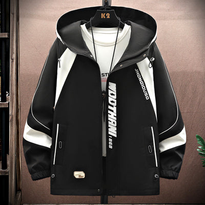 Hooded Jacket Men And Teenagers Casual