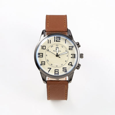 Belt Men's Digital Dial Quartz Watch