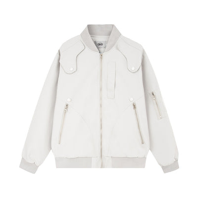 Stand Collar Flying Jacket For Men