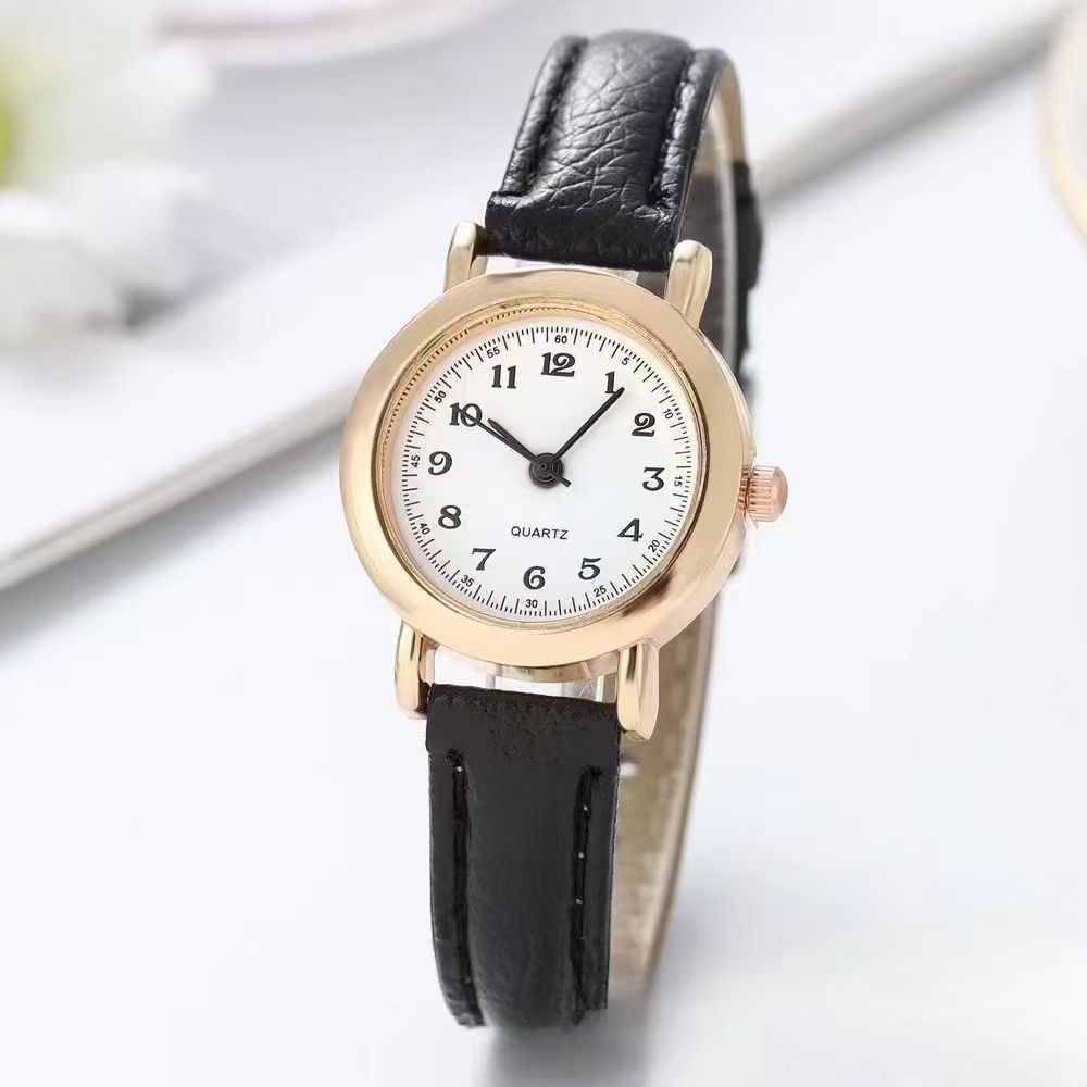 Female Student Korean Style Cute Literary Thin Strap Small Dial Couple Watch