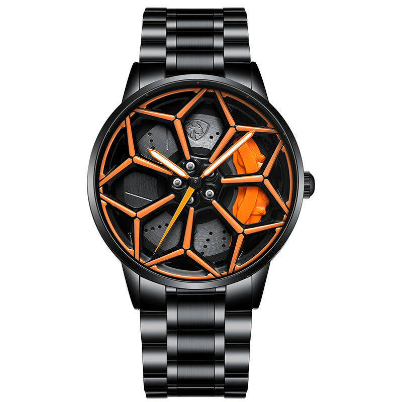 Men's Rotating Luminous Quartz Watch