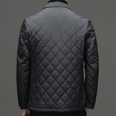 Winter Clothing Down Jacket Men's Lapel Thick Warm Jacket