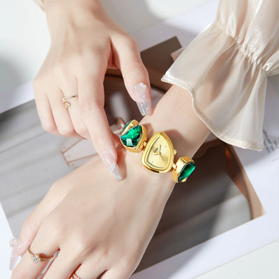 Good-looking Fashion Women's Watches Light Luxury Crystal Diamond Bracelet Watch