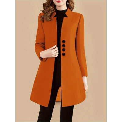 Fashion Slim-fit Temperament Slimming Women's Coat