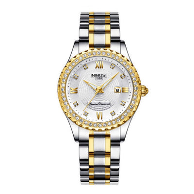 Women's Ultra-thin Automatic Mechanical Luminous Waterproof Quartz Watch