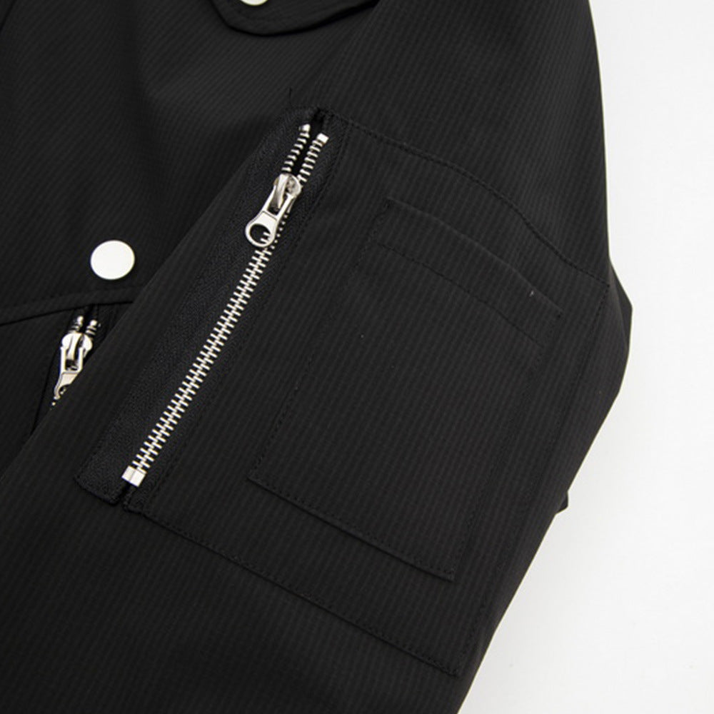 Stand Collar Flying Jacket For Men