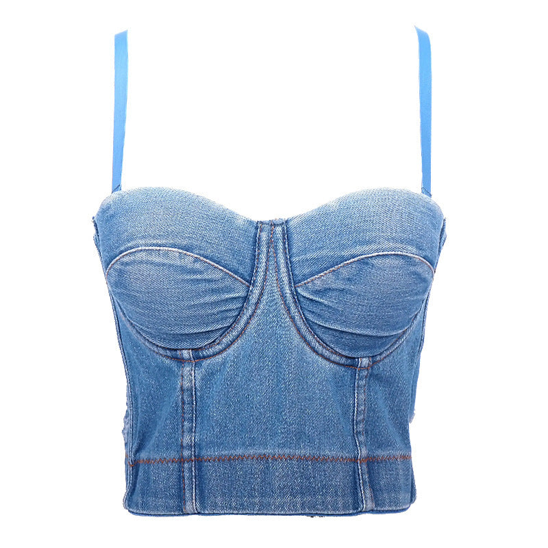 Put On The Inner Bottoming Tube Top Underwear Outer Wear