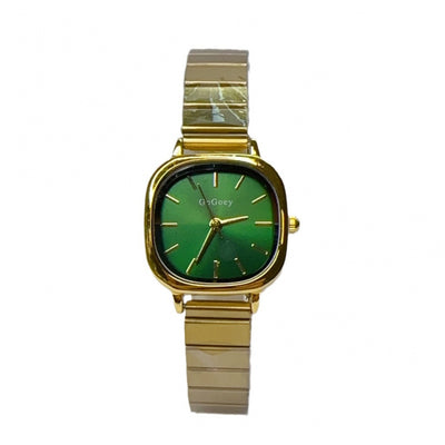 Women's Quartz Watch With Steel Strap Folding Buckle