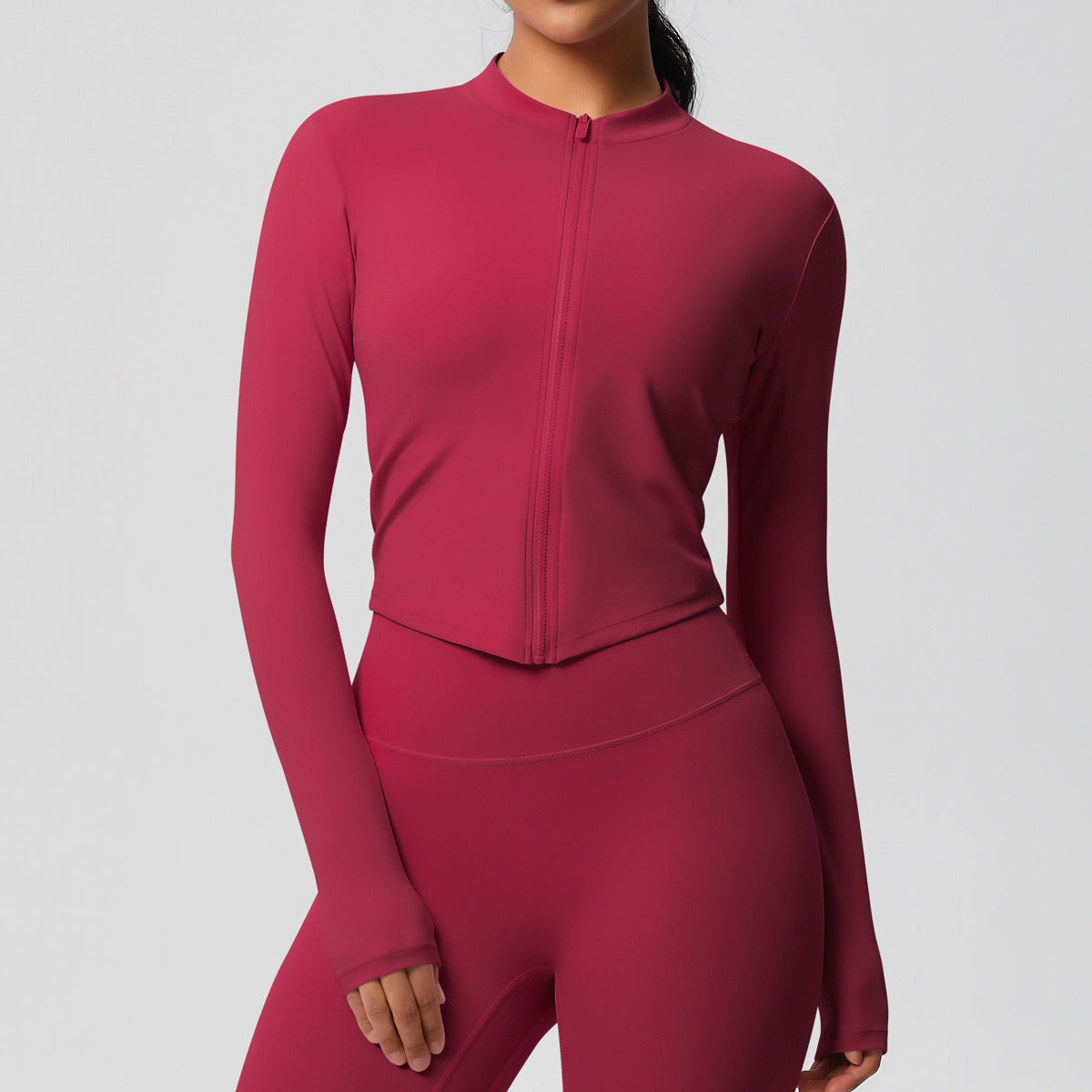 Women's Sports Tight Long Sleeve Yoga Wear Top