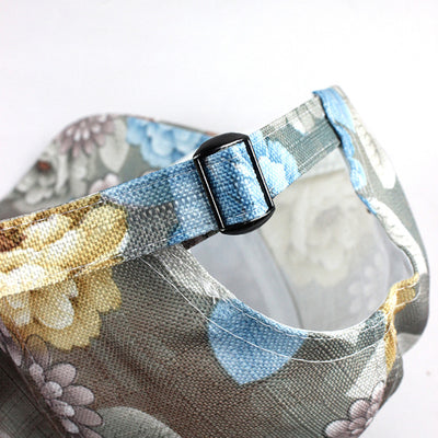 Fashion Women Floral Baseball Hat Caps Summer Spring Cotton