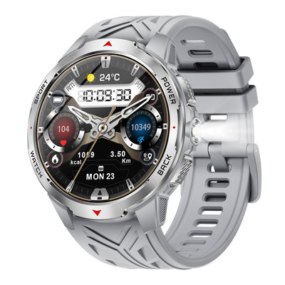 Smart Watch Compass Flashlight Large Battery Sports Record