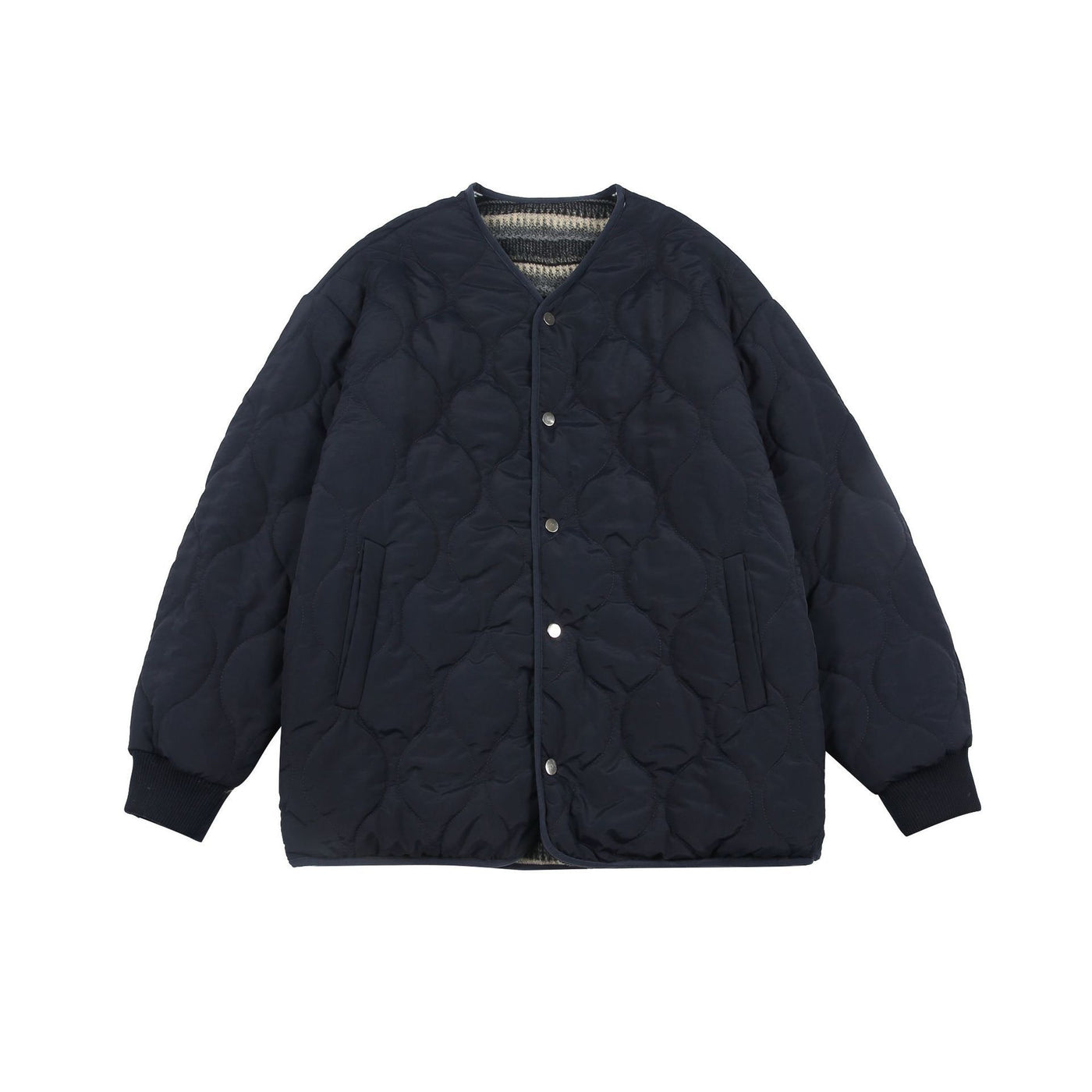 Japanese Winter Fashion Wear Woolen Cotton Clothes On Both Sides