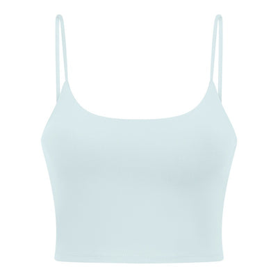 Yoga Jacket Women's Sports Underwear With Chest Pad Thin Belt Beauty Back