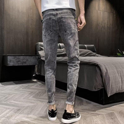 New Youth All-matching Simple High-grade Pants