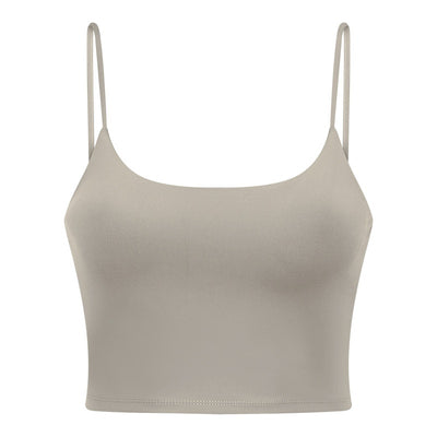Yoga Jacket Women's Sports Underwear With Chest Pad Thin Belt Beauty Back