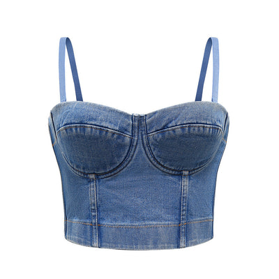 Put On The Inner Bottoming Tube Top Underwear Outer Wear